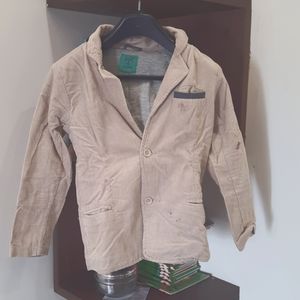 Fullsleeves Blazer Khakhi
